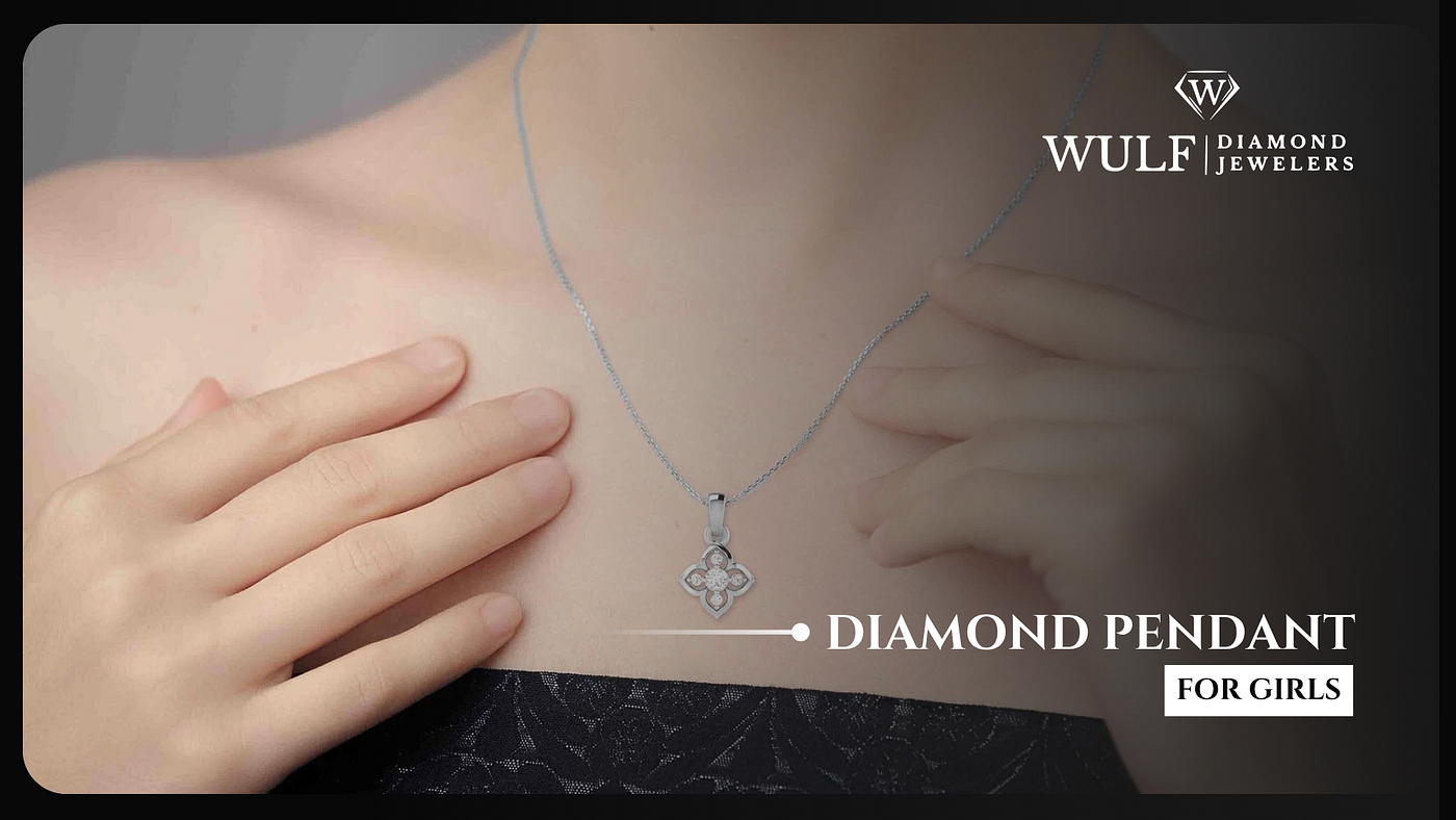 Diamond Pendant for Girls — A Sparkling Symbol of Love, Beauty & Elegance