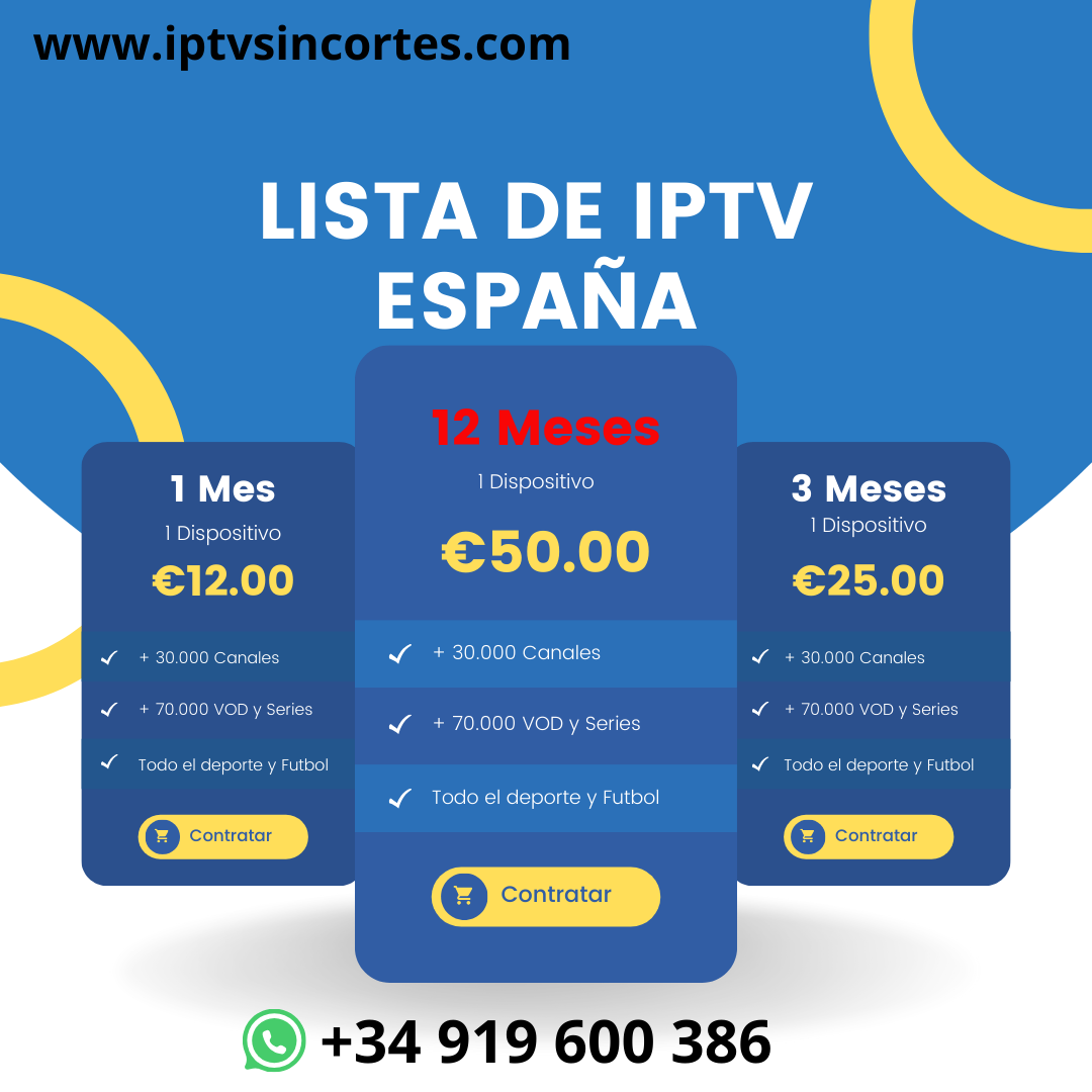 La mejor IPTV en España para disfrutar de deportes en vivo y eventos  especiales