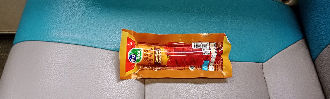 A So Nice snack.