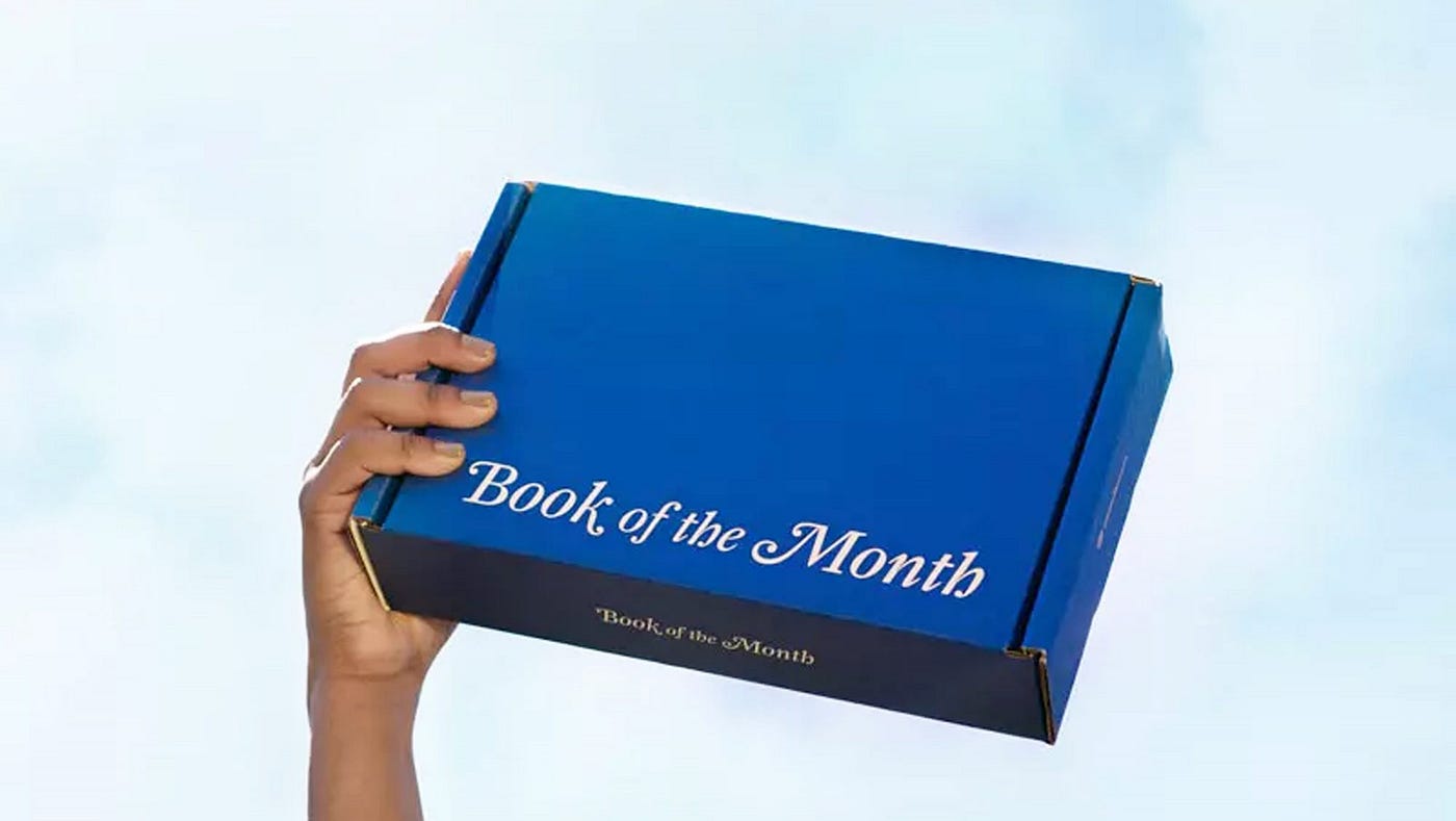 Book of the Month. Book of the Month is not your average… | by Shannon Butler | Medium