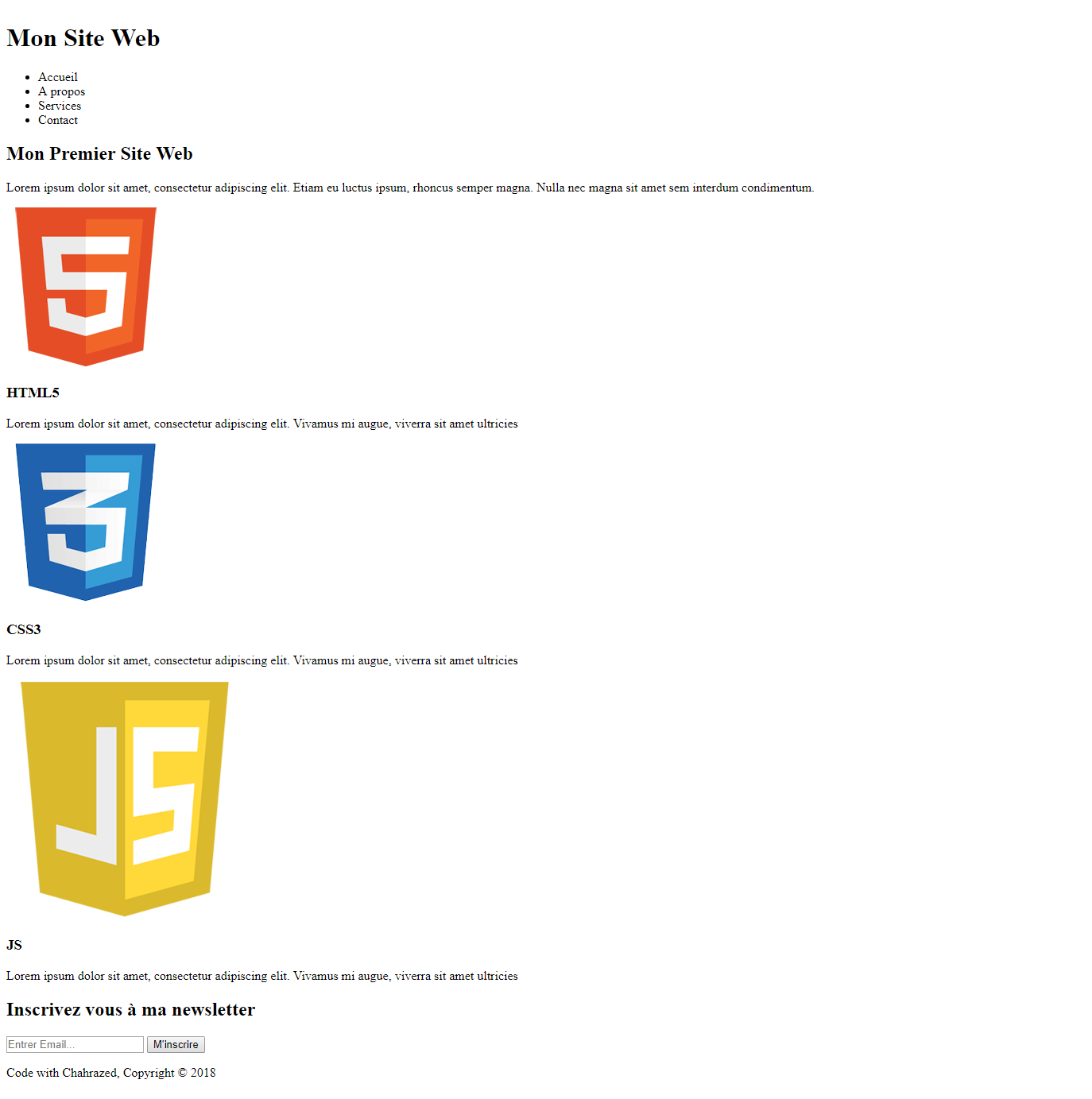 Exemple De Site Web Code Html Le Meilleur Exemple Les Meilleurs