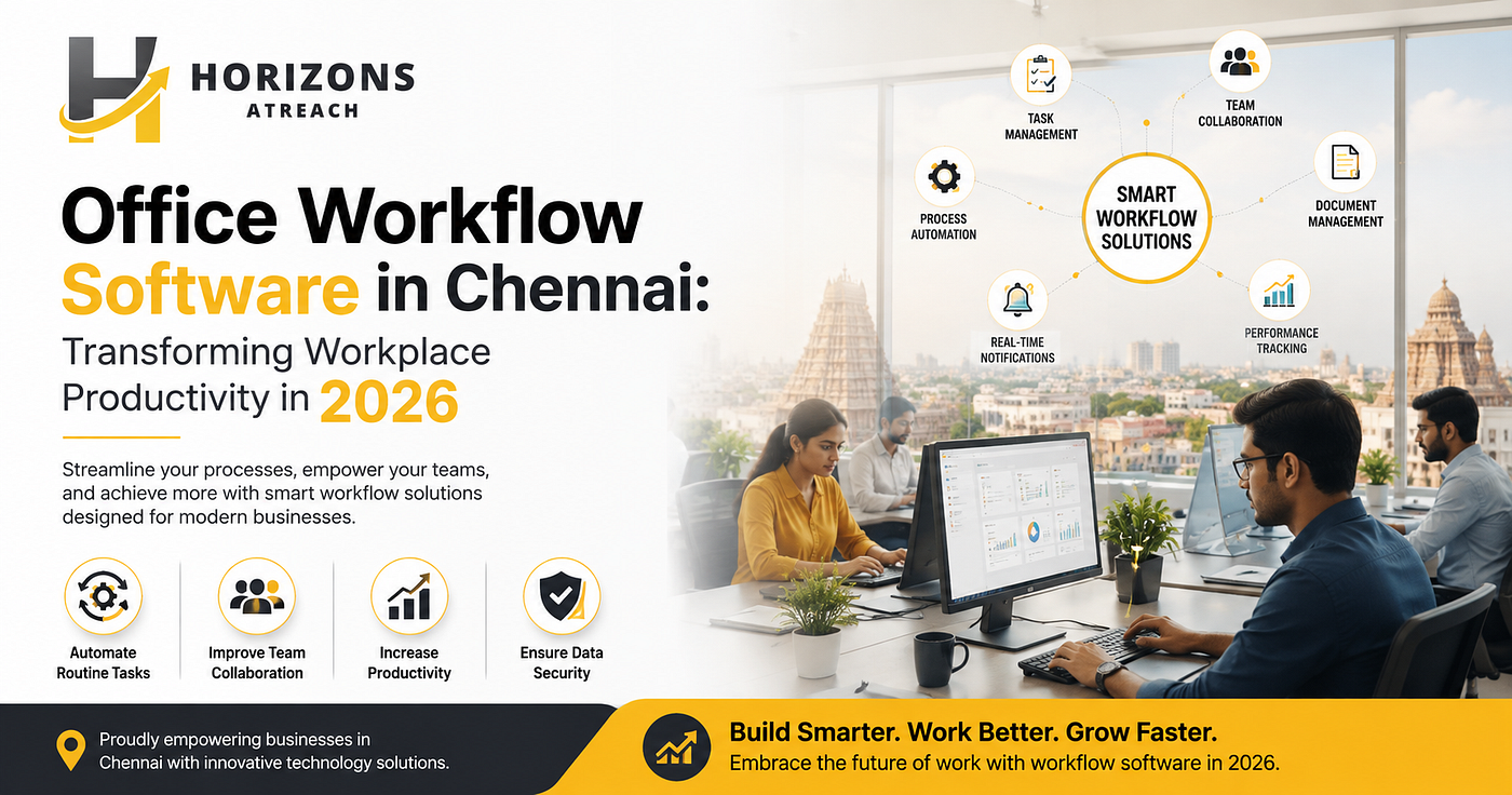 Office Workflow Software in Chennai: Transforming Workplace Productivity in 2026