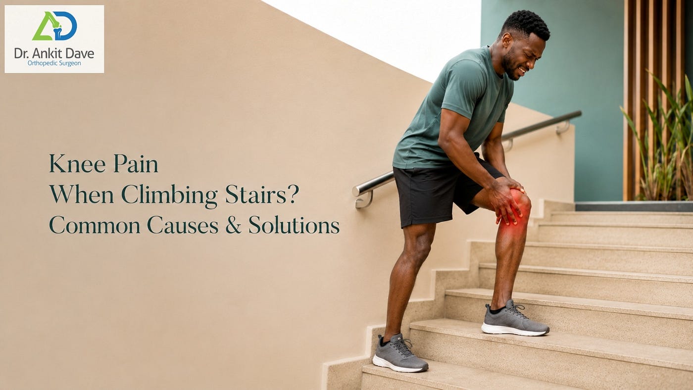Knee Pain When Climbing Stairs: Common Causes and Solutions