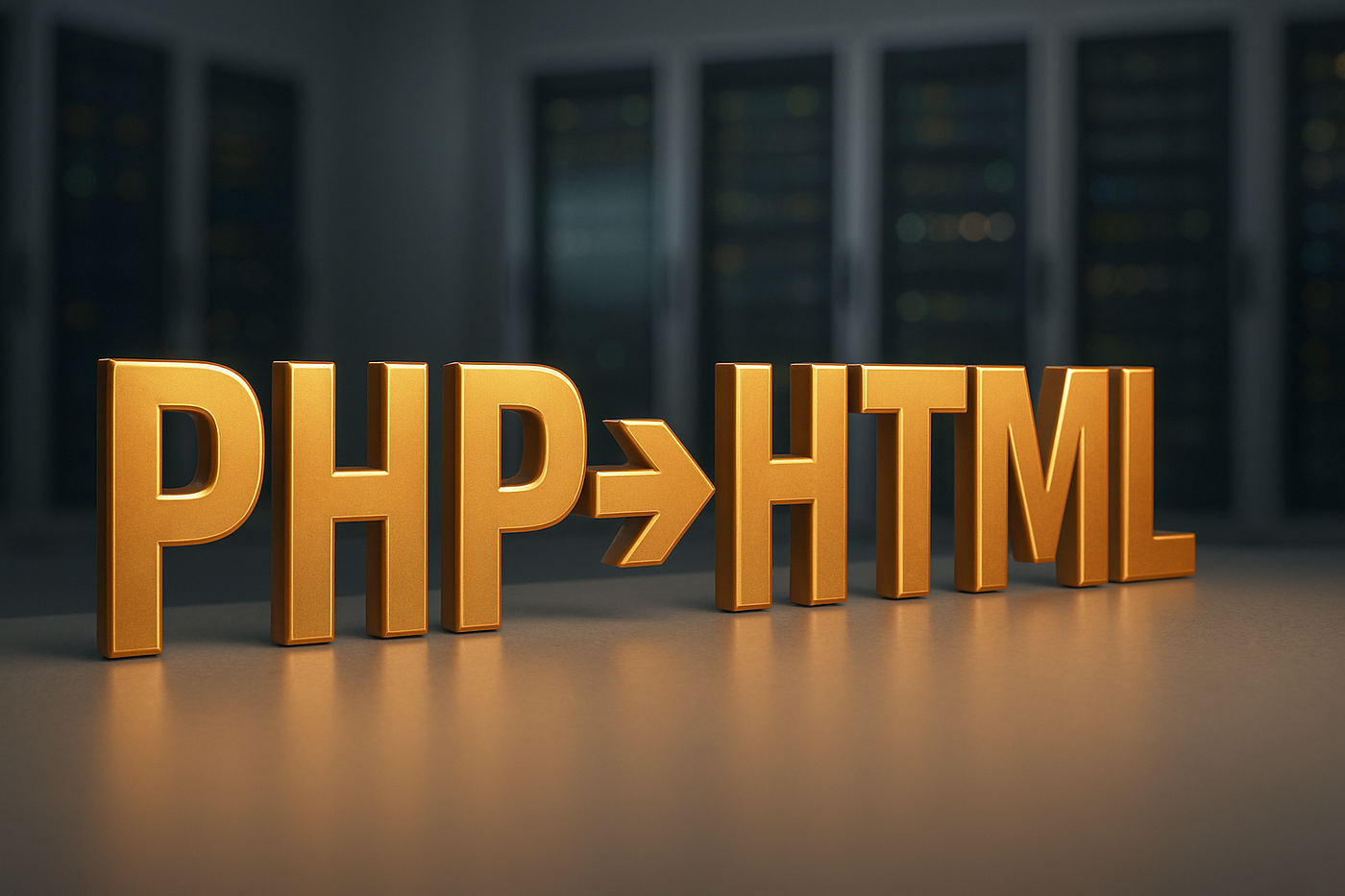 Dies simple Konstrukt aus nur zwei Dateien exportiert eine dynamische in eine statische Site — BIld: AI generated