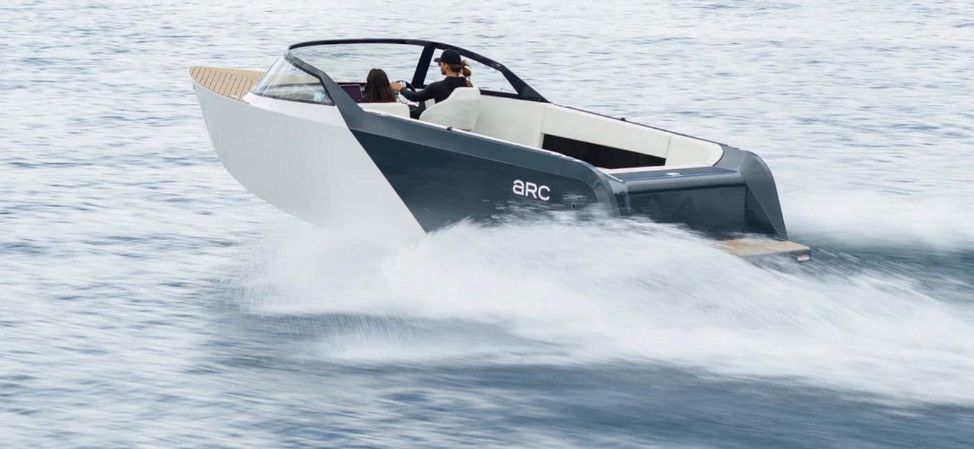 The Arc One: A Game-Changing Electric Speedboat | by Jeffrey Clos