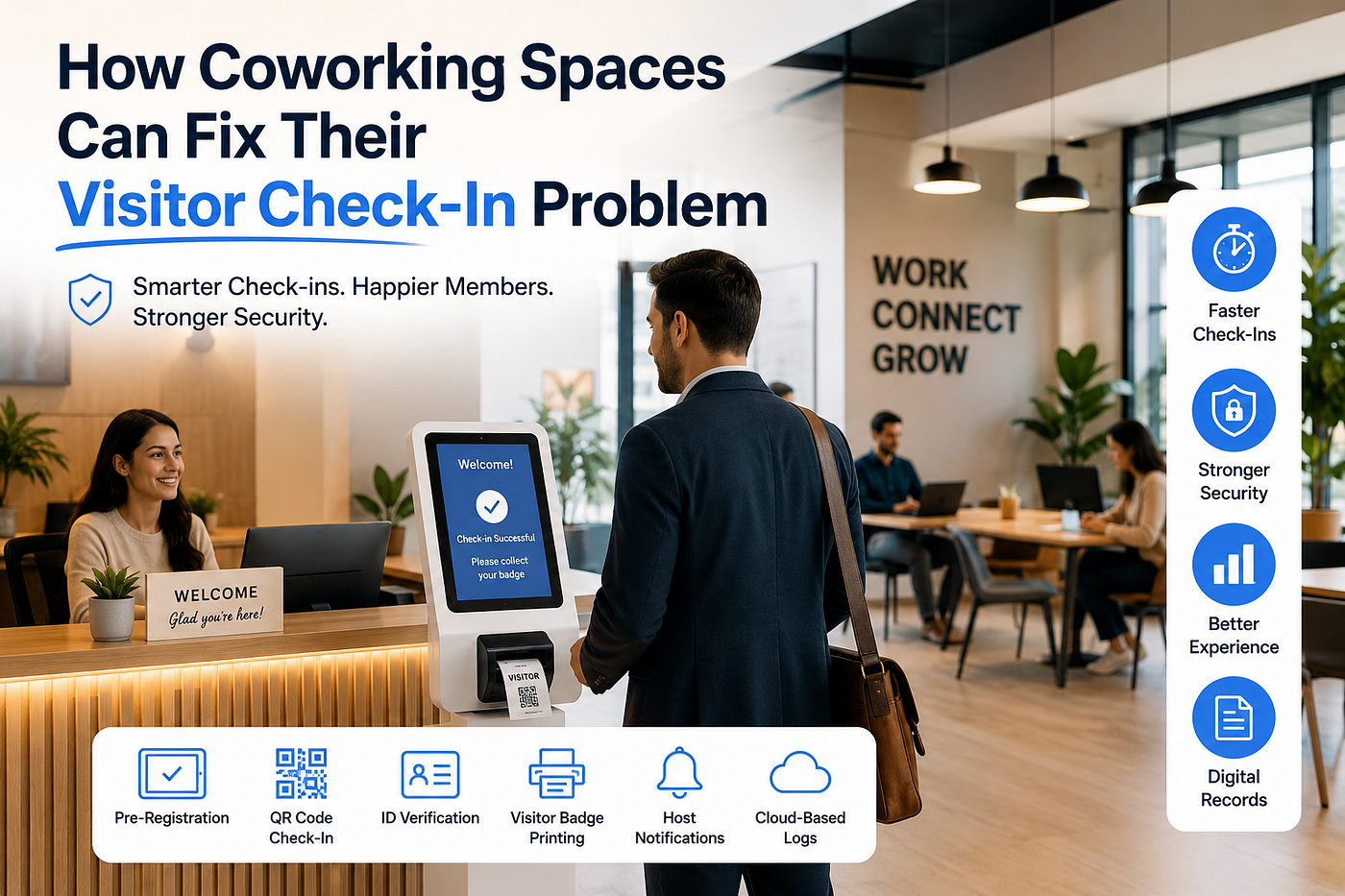 How Coworking Spaces Can Fix Their Visitor Check-In Problem