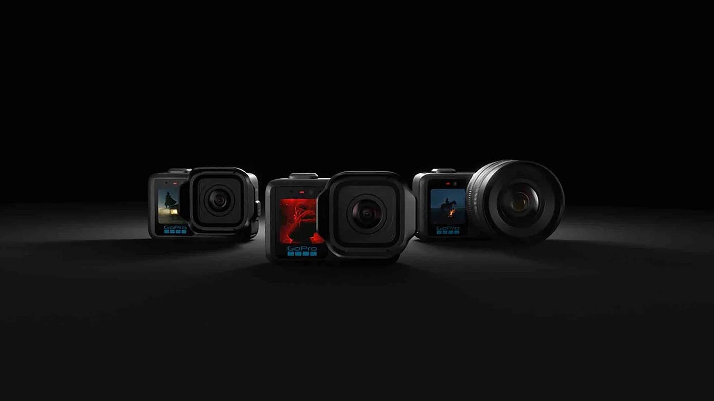 From left to right: MISSION 1, MISSION 1 PRO, and MISSION 1 PRO ILS. (image source: GoPro website)
