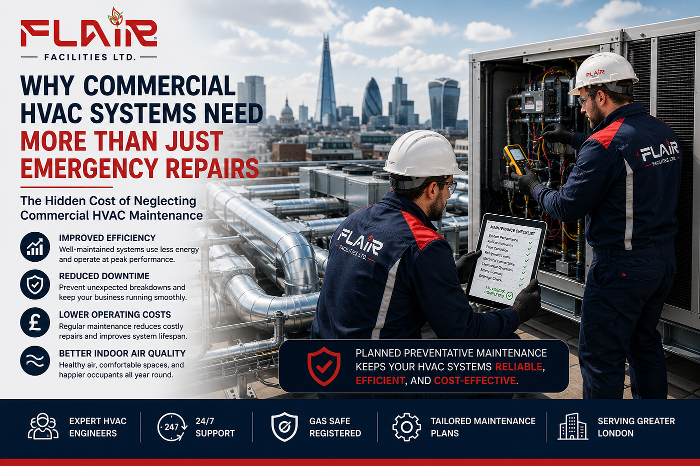 Why Commercial HVAC Systems Need More Than Just Emergency Repairs