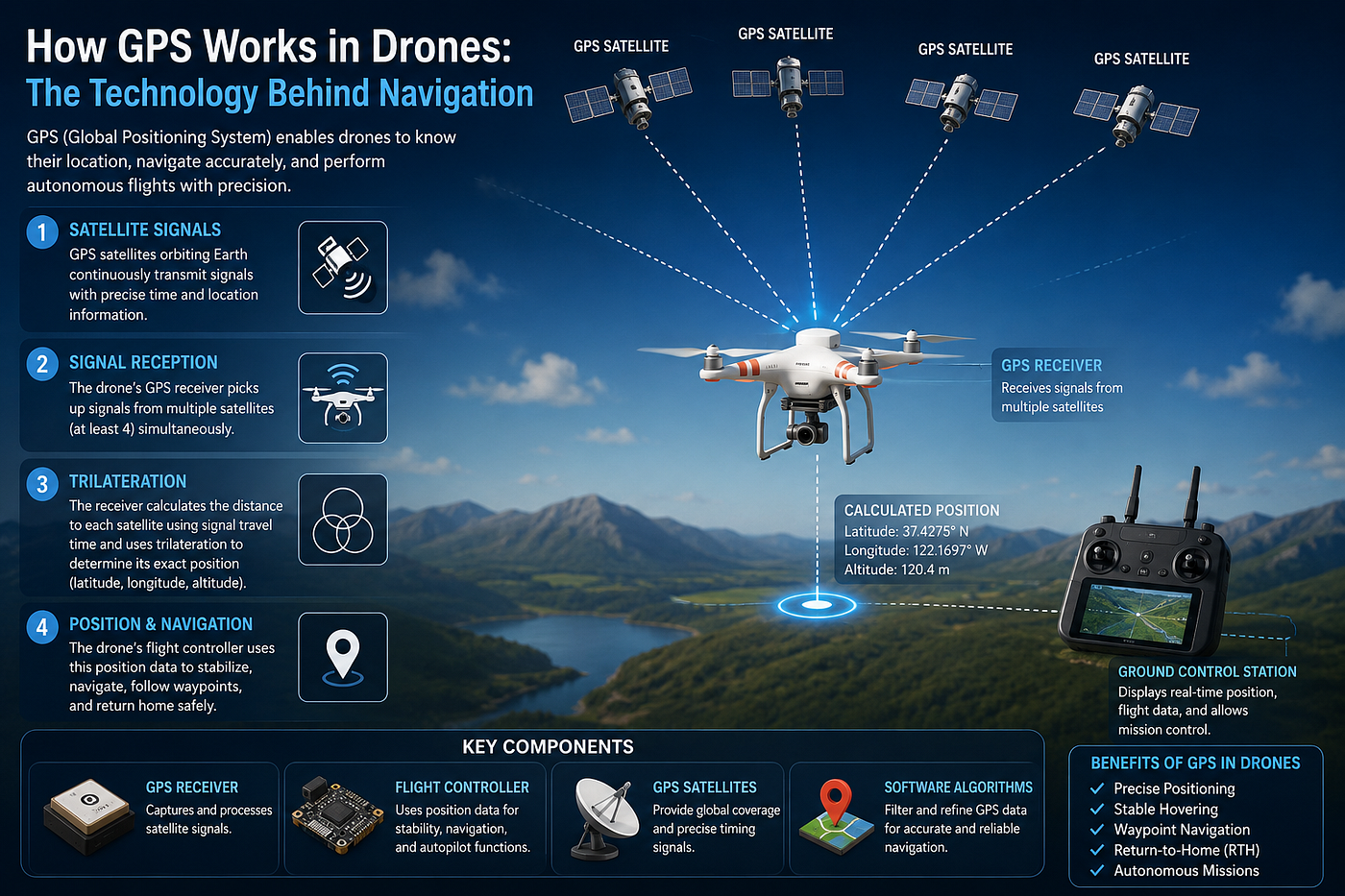 How GPS Works in Drones: The Technology Behind Navigation