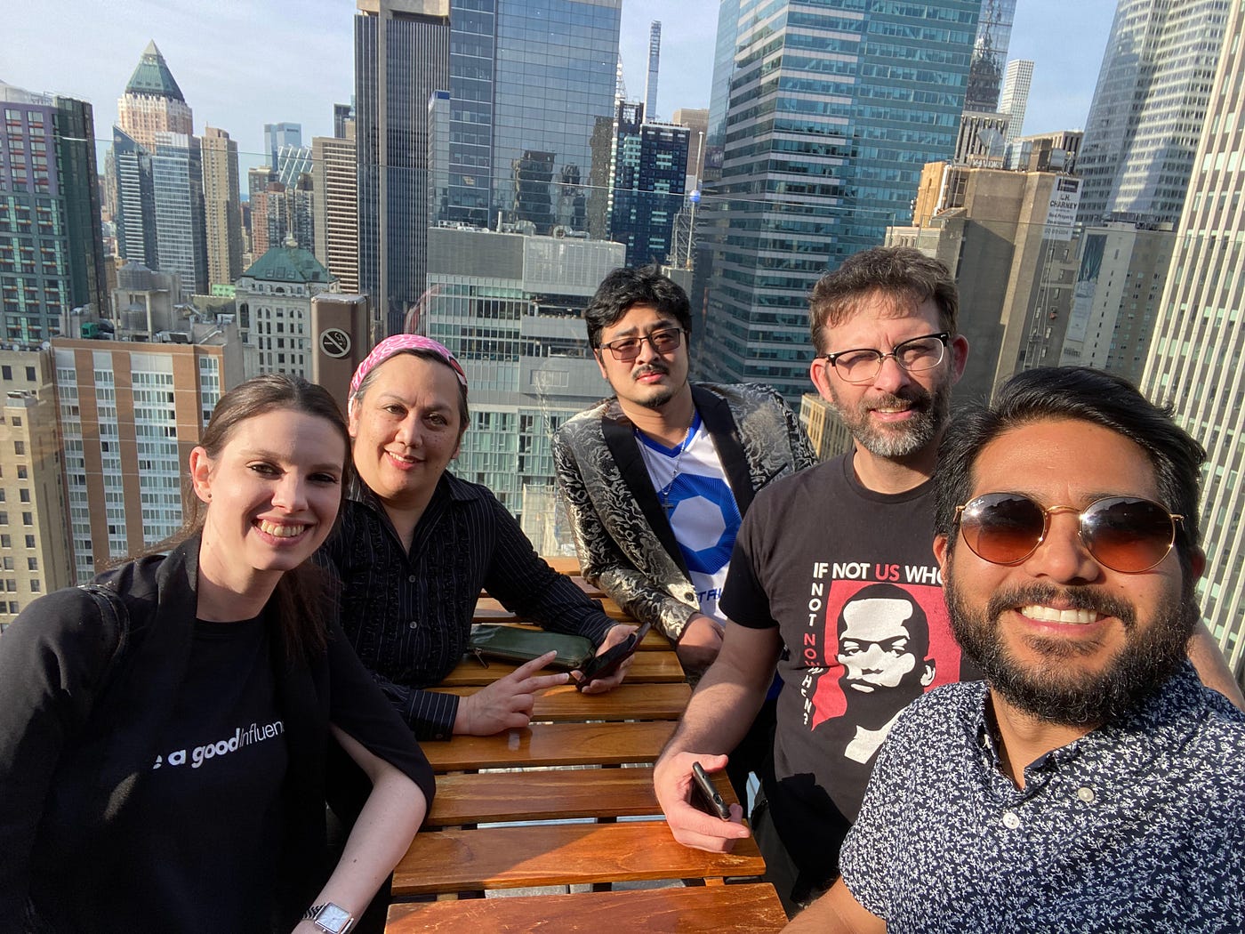 The Metablox team takes on New York!, by Jun Loayza, Metablox