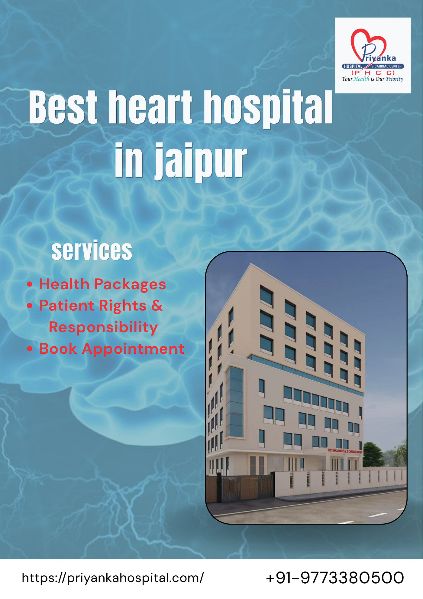 Best heart hospital in jaipur- Priyanka Hospital