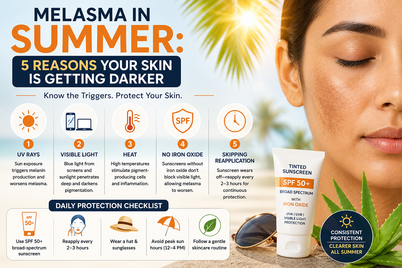 Melasma Getting Darker This Summer?