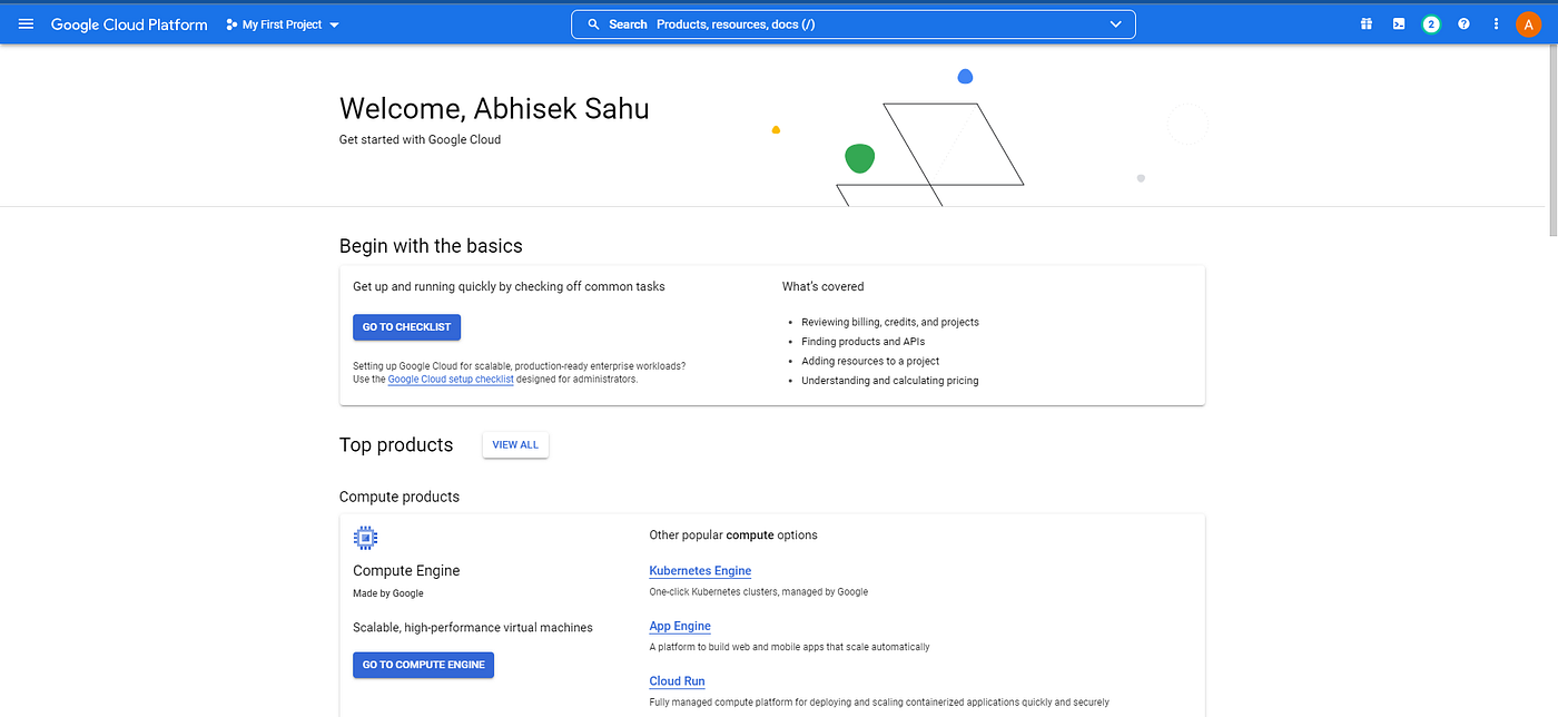 How to Create a instance on GCP. GCP which stands Google Cloud