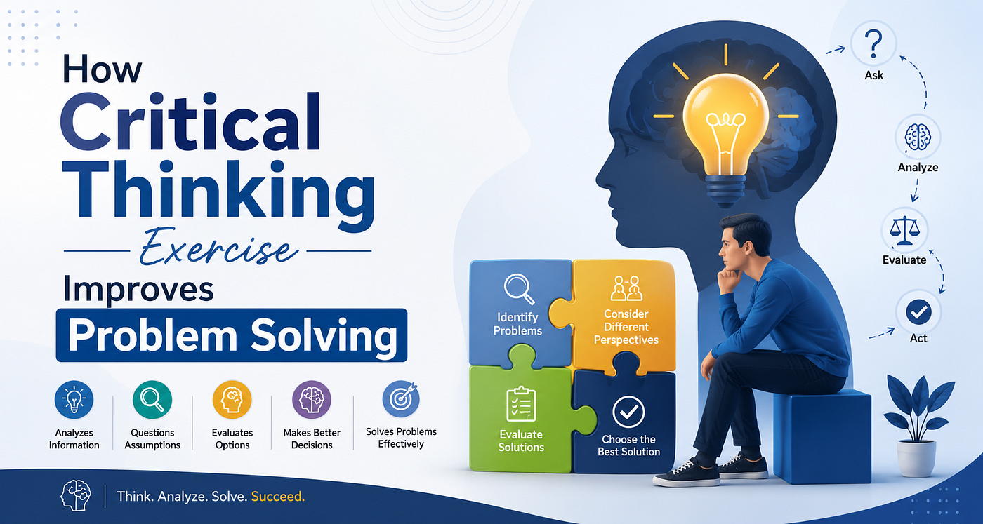 How Critical Thinking Exercise Improves Problem Solving
