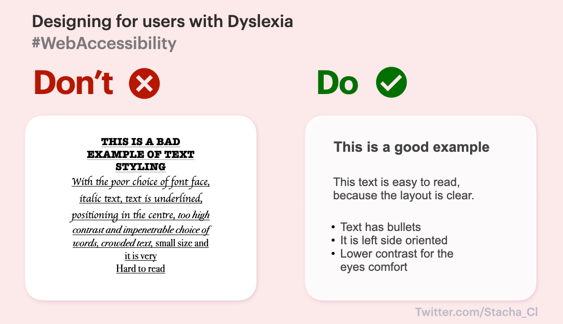 What every web developer should know about Dyslexia? | by Stacha_C | Medium