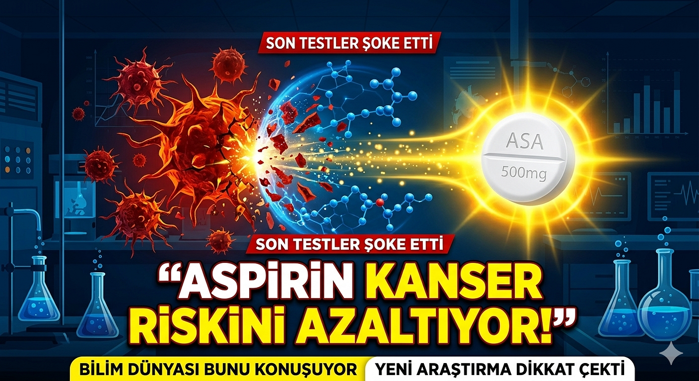 Aspirin ve Kanser Arasındaki Gizemli Bağ: Bilim Dünyasını Şaşırtan Gerçek Ne?