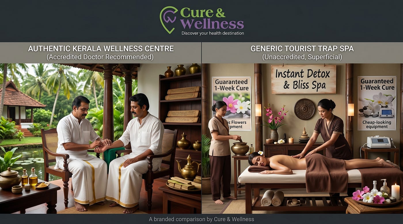 Doctor Recommended Wellness Retreats in Kerala vs Tourist Trap -How to Tell the Difference Before…