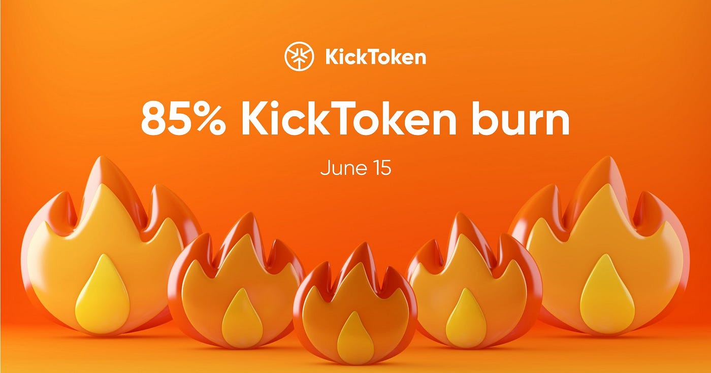 All you need to know about the swap of the KICK v8 token and its burning  process | Medium