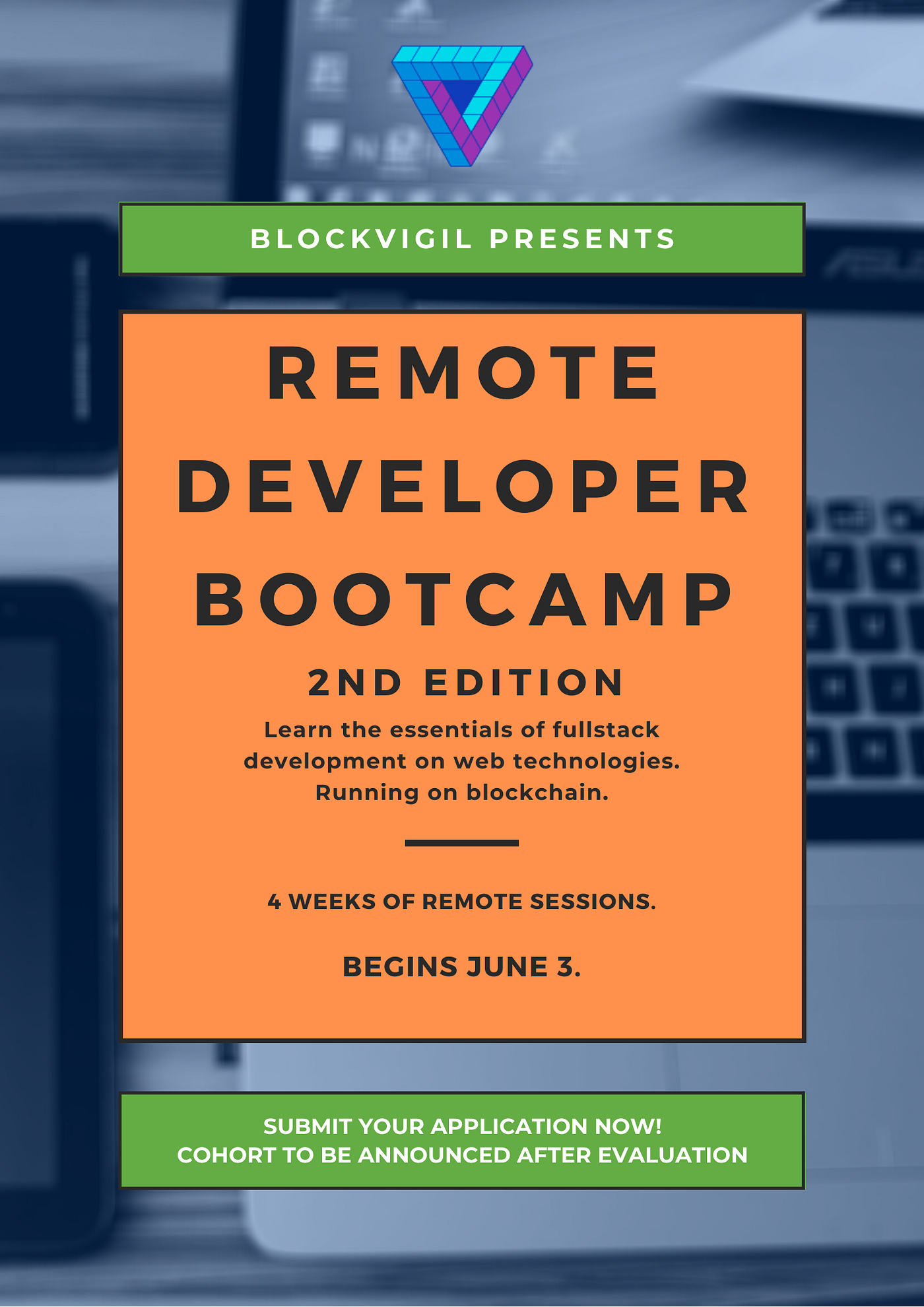 Announcing the BlockVigil Remote Developer Bootcamp: 2nd Edition | by  Anomit Ghosh | BlockVigil | Medium