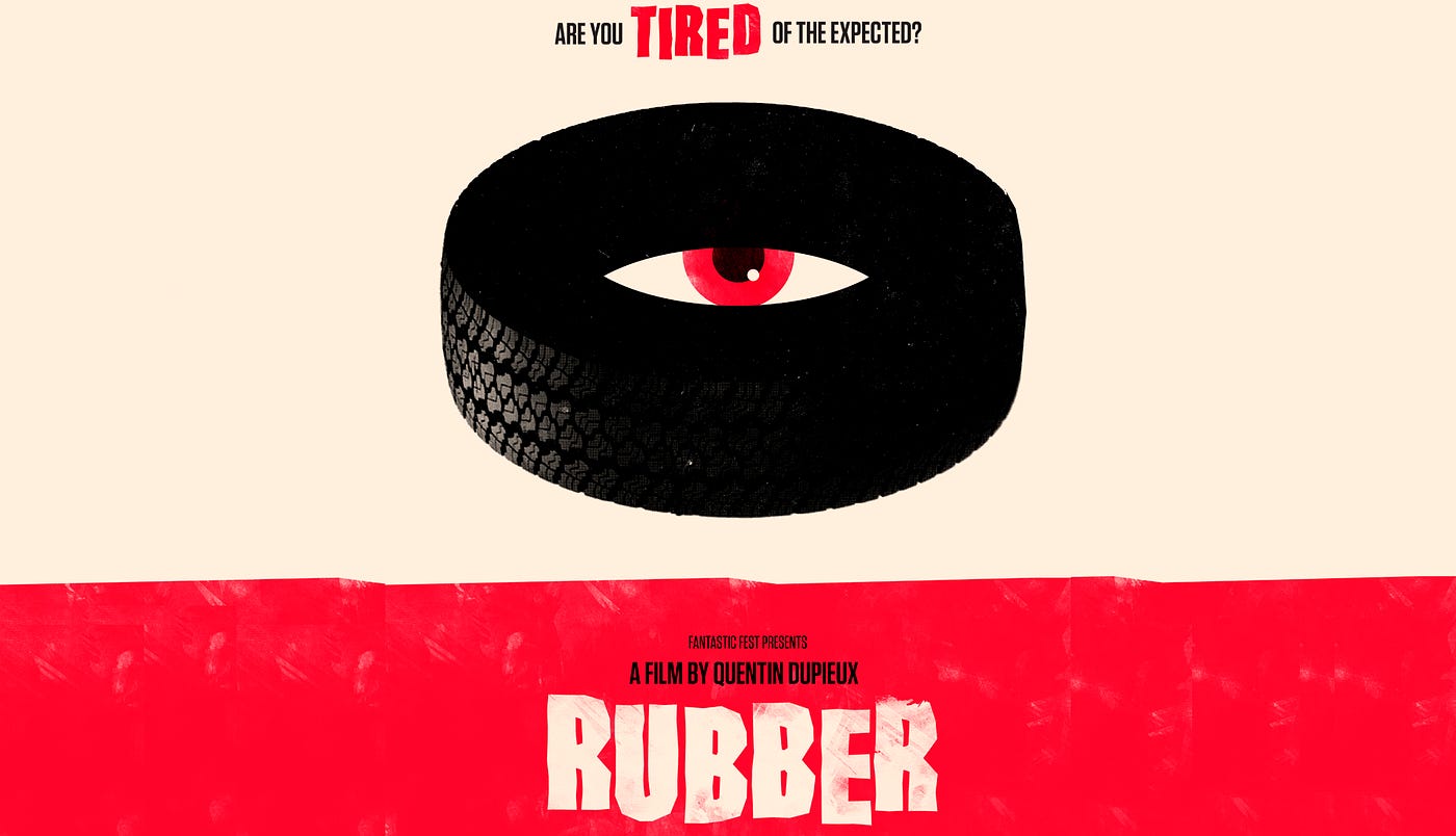 The film Rubber and why it breaks film-making rules?