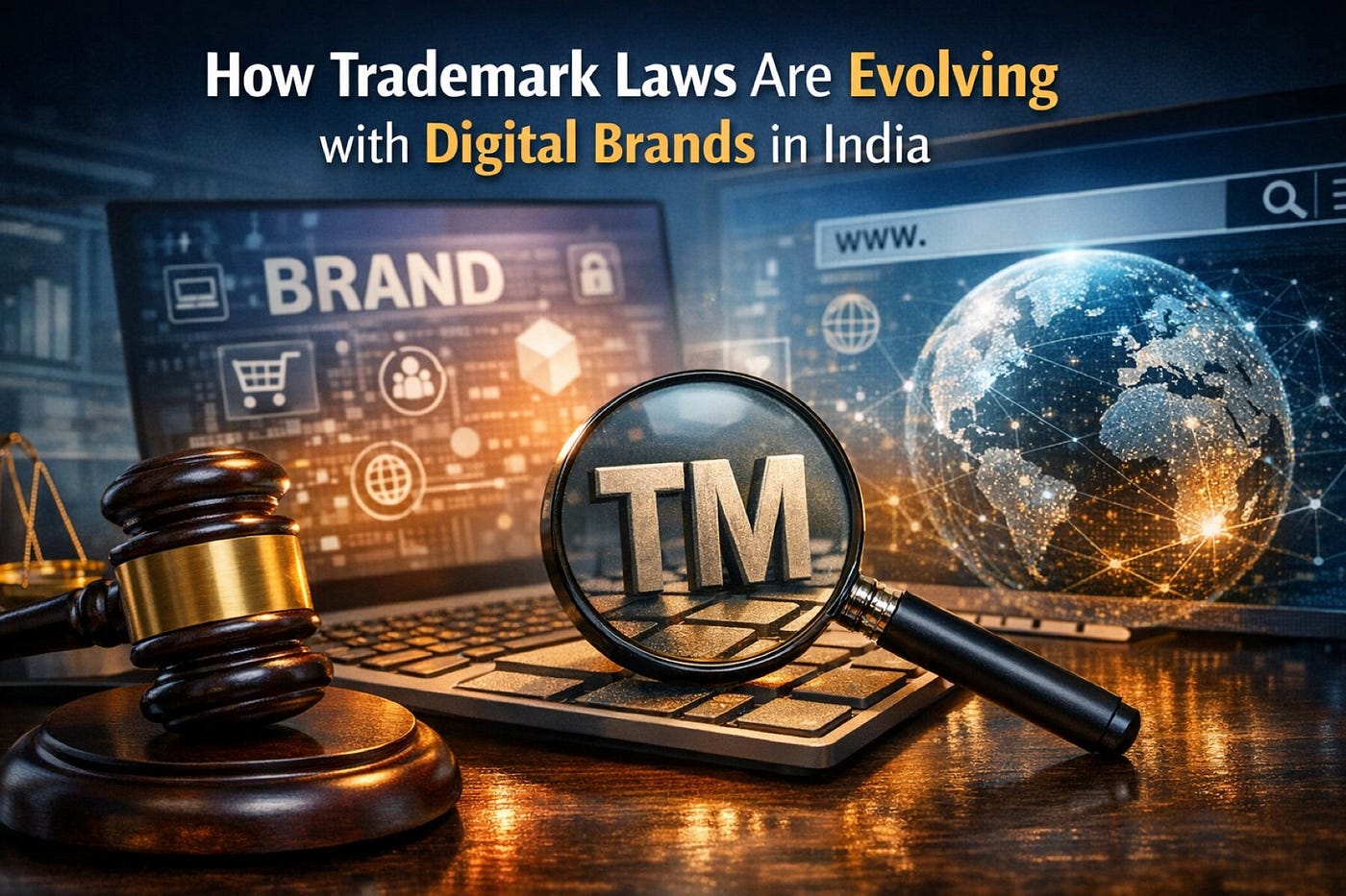 How Trademark Laws Are Evolving with Digital Brands in India