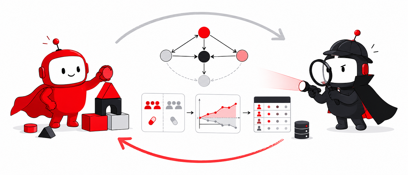 A Human-Augmenting Agentic Workflow for Causal Inference