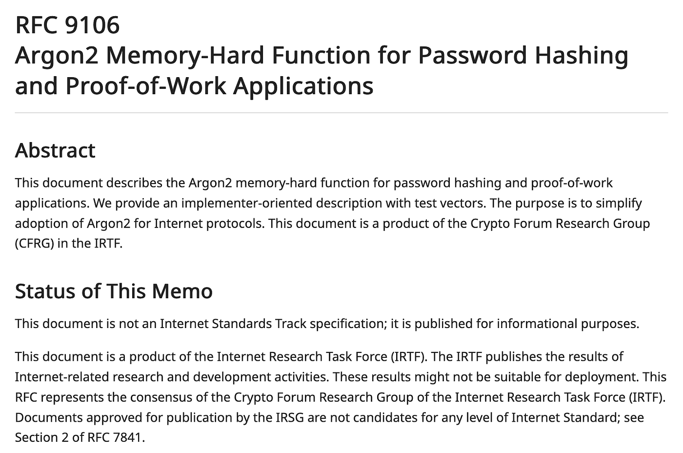 The Proper Password Hasher and Memory Buster: Argon2 | by Prof Bill  Buchanan OBE FRSE | Medium