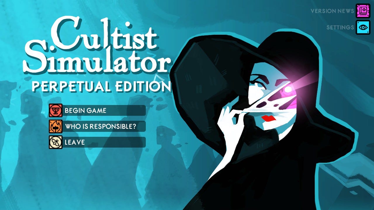 Cultist Simulator - 2 BAFTA GAMES AWARD NOMINATIONS! - Steam 新聞