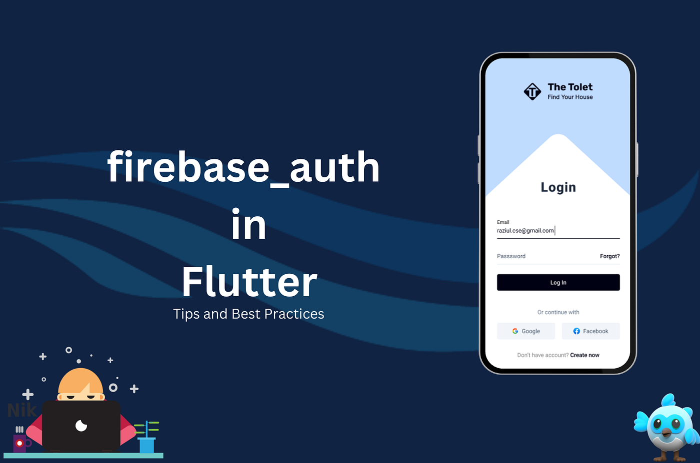 Integrating Firebase Authentication in Flutter with firebase_auth Package