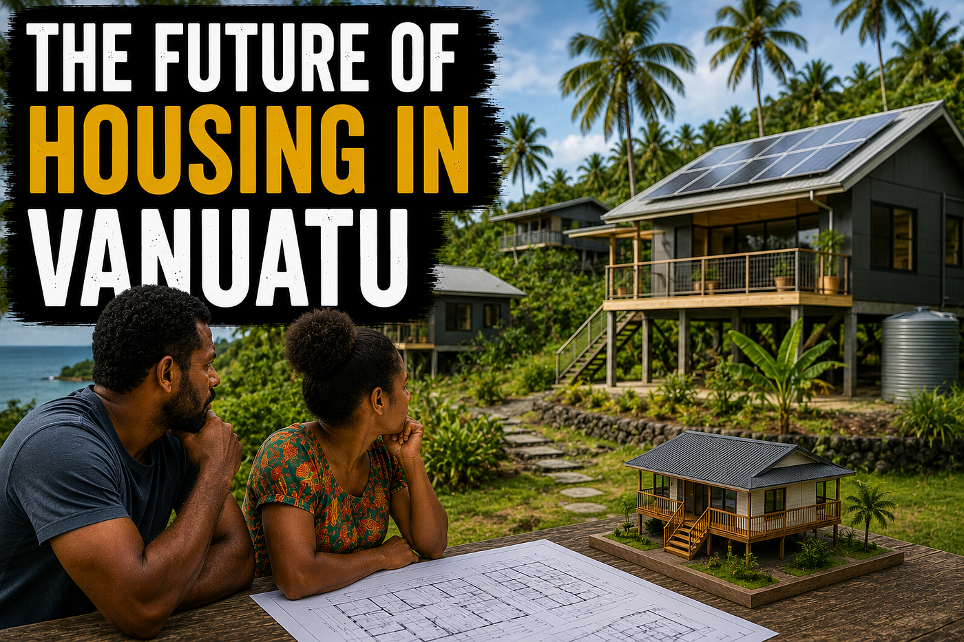 The Future Of Housing In Vanuatu…