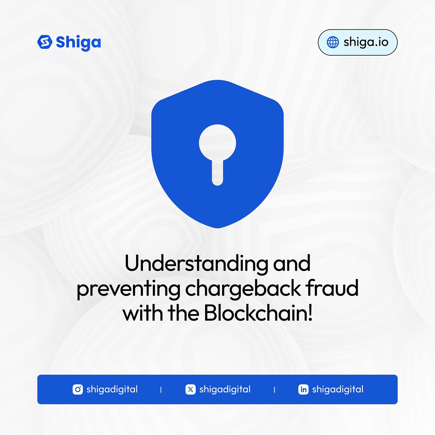 Understanding and Preventing Chargeback Fraud with Blockchain | by Shiga  Digital Inc | Medium