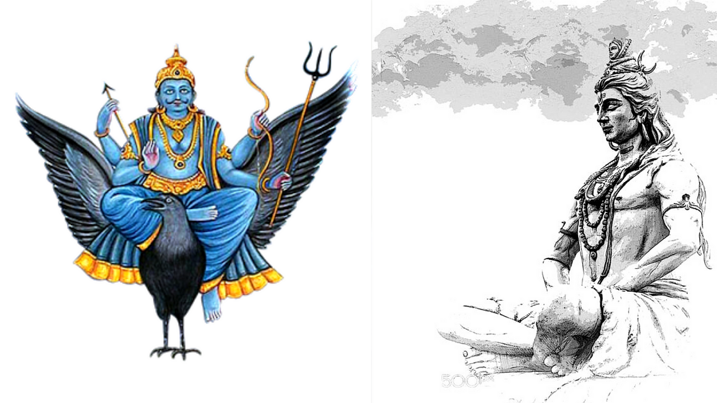 The Story Of (Sade Sati) Shani Dev And Lord Shiva | by SavantAstro ...
