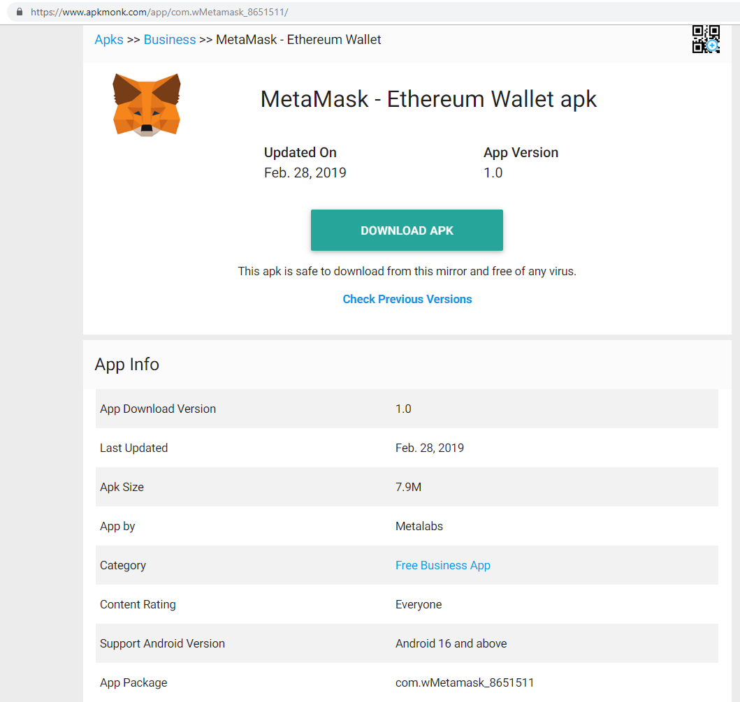 Discovering Fake Trezor, MetaMask, and MyCrypto Android APKs | by Harry |  MyCrypto | Medium
