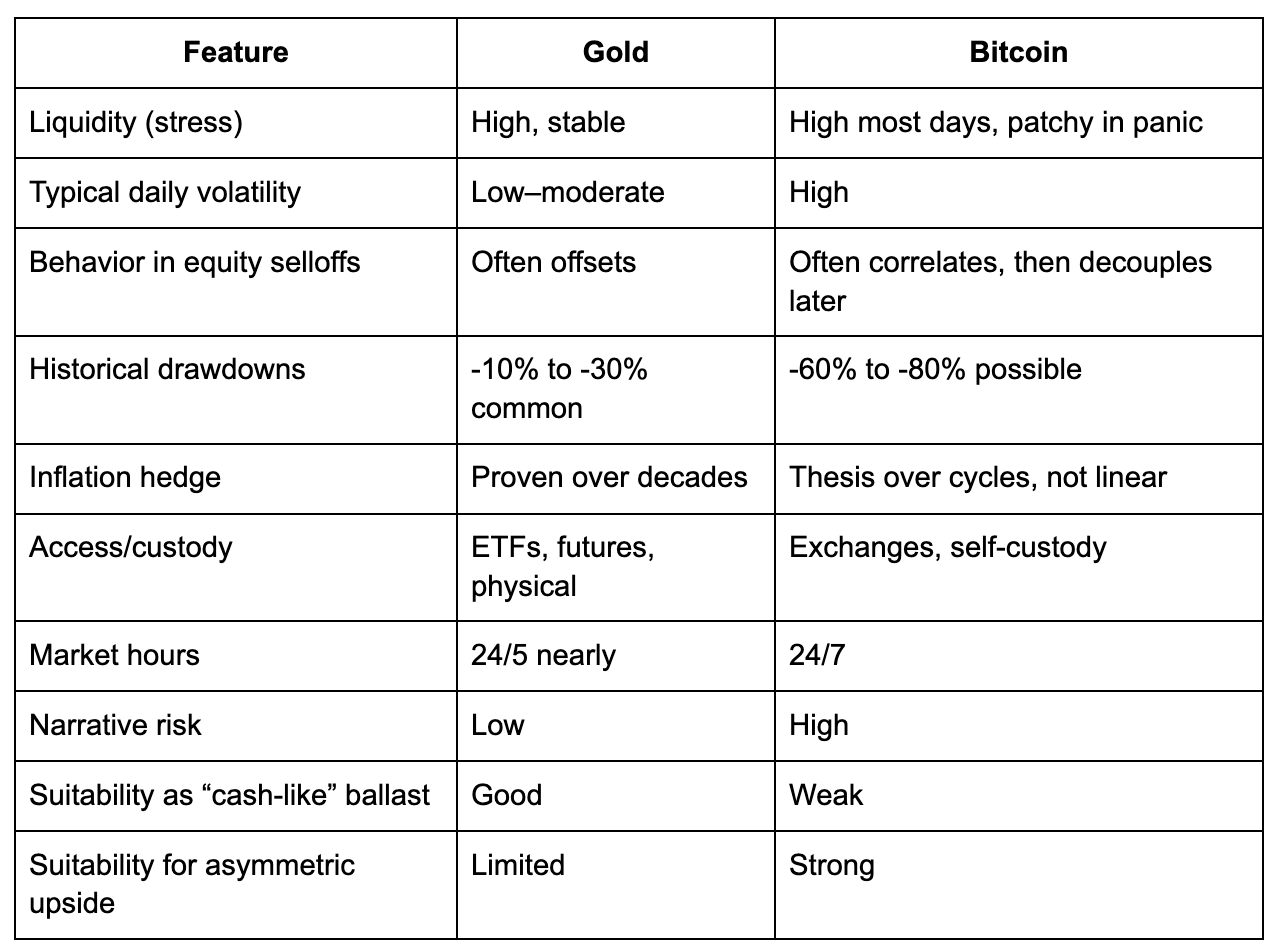 Gold vs. Bitcoin as Safe Haven (objective comparison + my experience) | by  Andrew Rul Trading | Medium