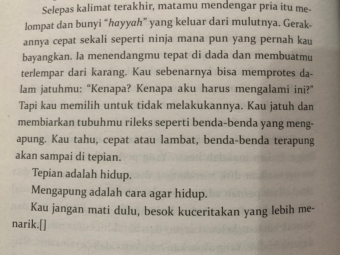 Tamasya Menuntut Kehidupan