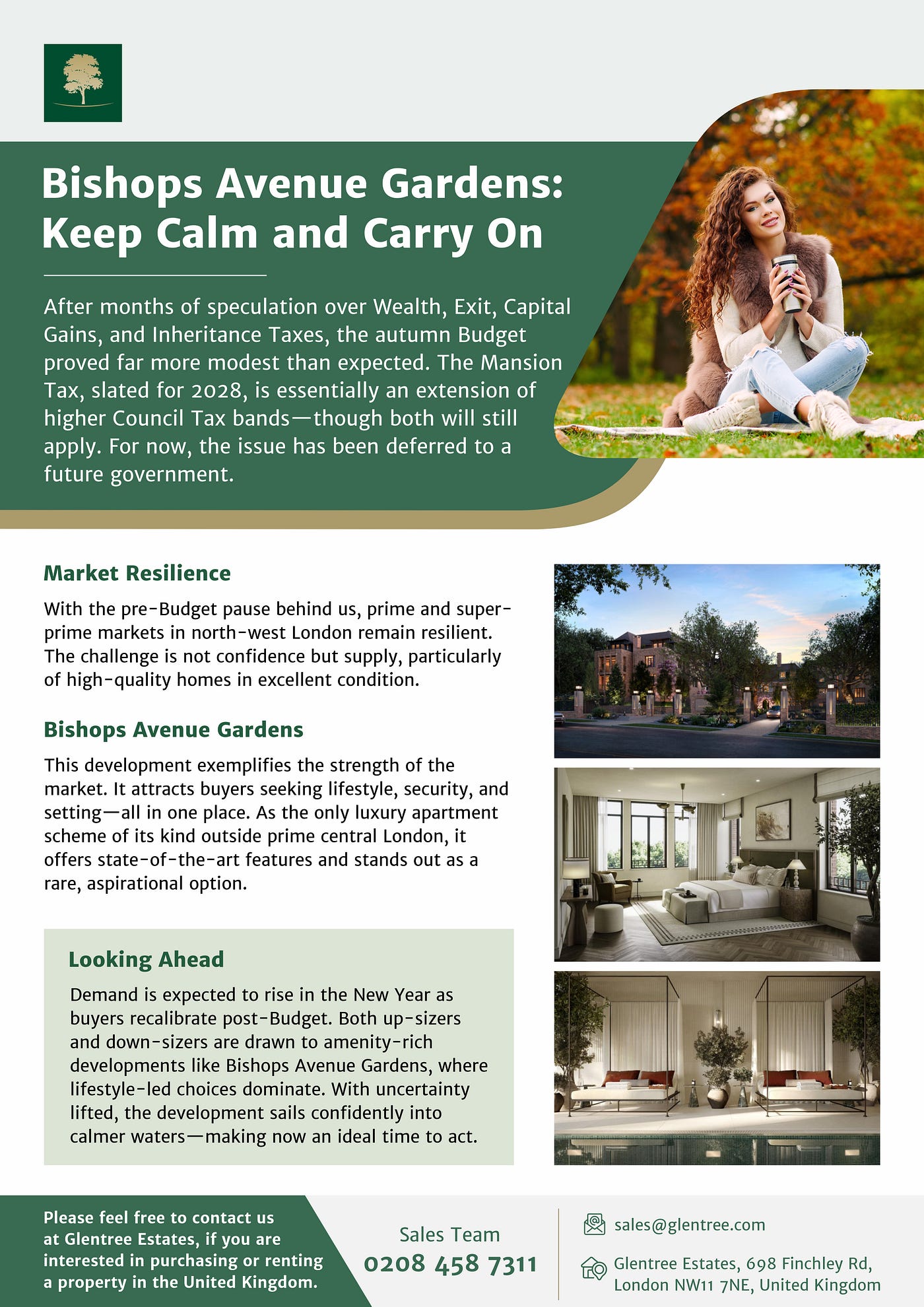 Bishops Avenue Gardens, a unique blend of elegance and luxury in one of the best-known roads in the…
