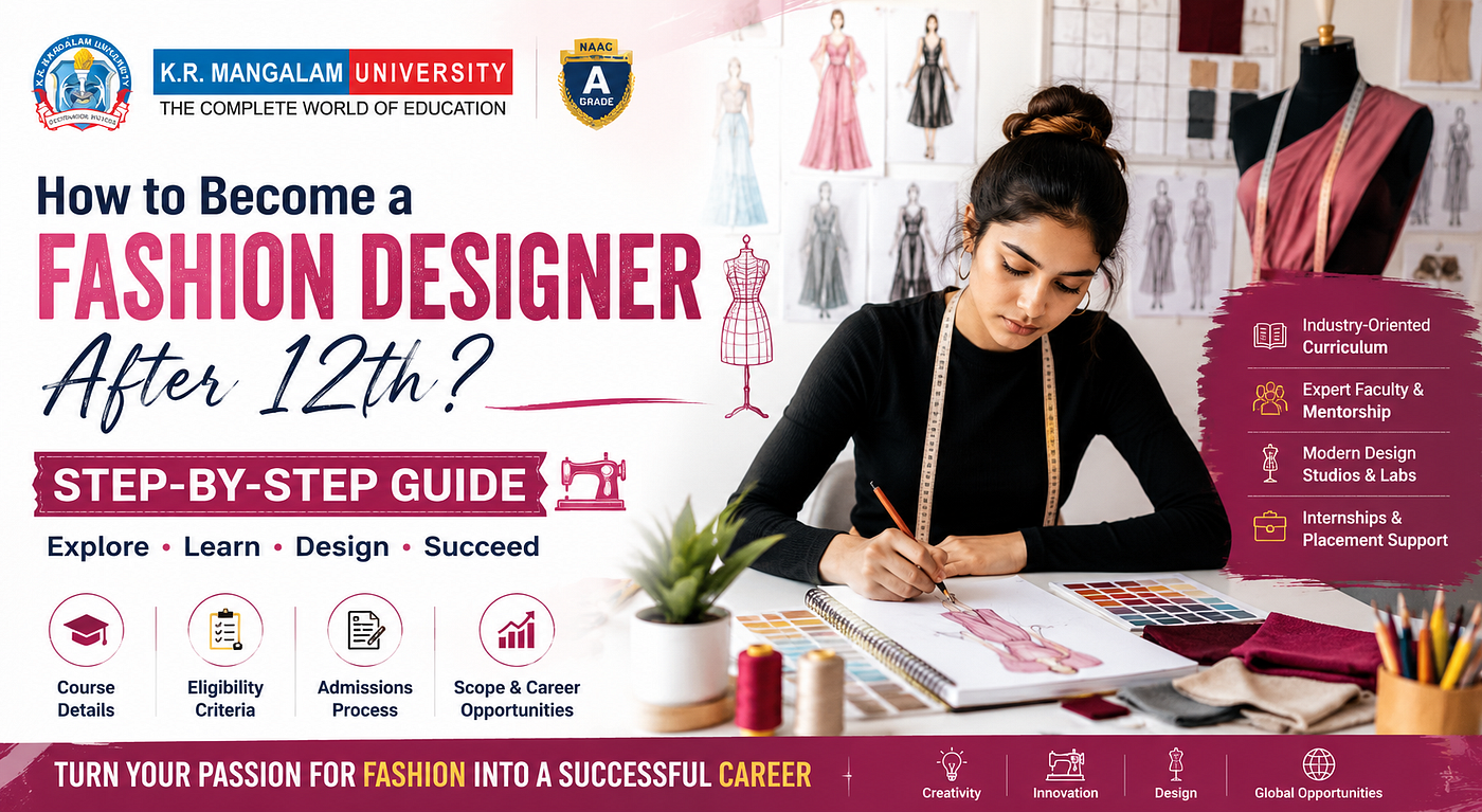 How to Become a Fashion Designer After 12th? Step-by-Step Guide
