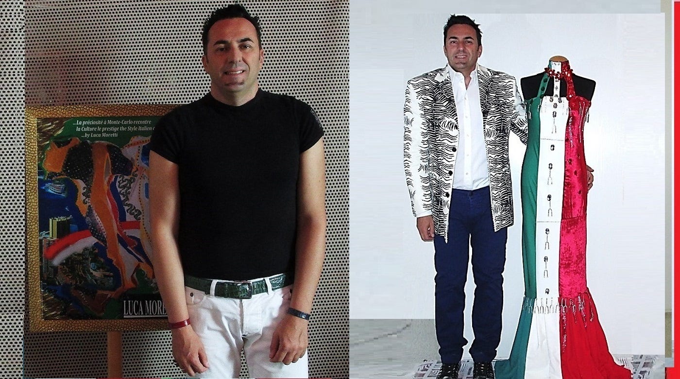 Luca Moretti L’Identité Absolue de l’Alchimiste de la Mode Liguria Carcare a Cannes.