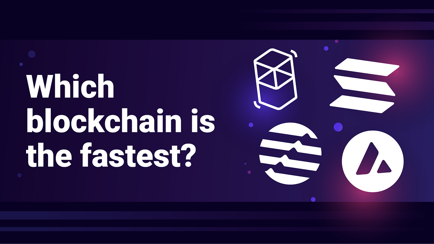 A detailed guide to blockchain speed | TPS vs. time to finality | Solana,  Aptos, Fantom & Avalanche compared — which chain has sub-second finality? |  by Pontem Network | Medium
