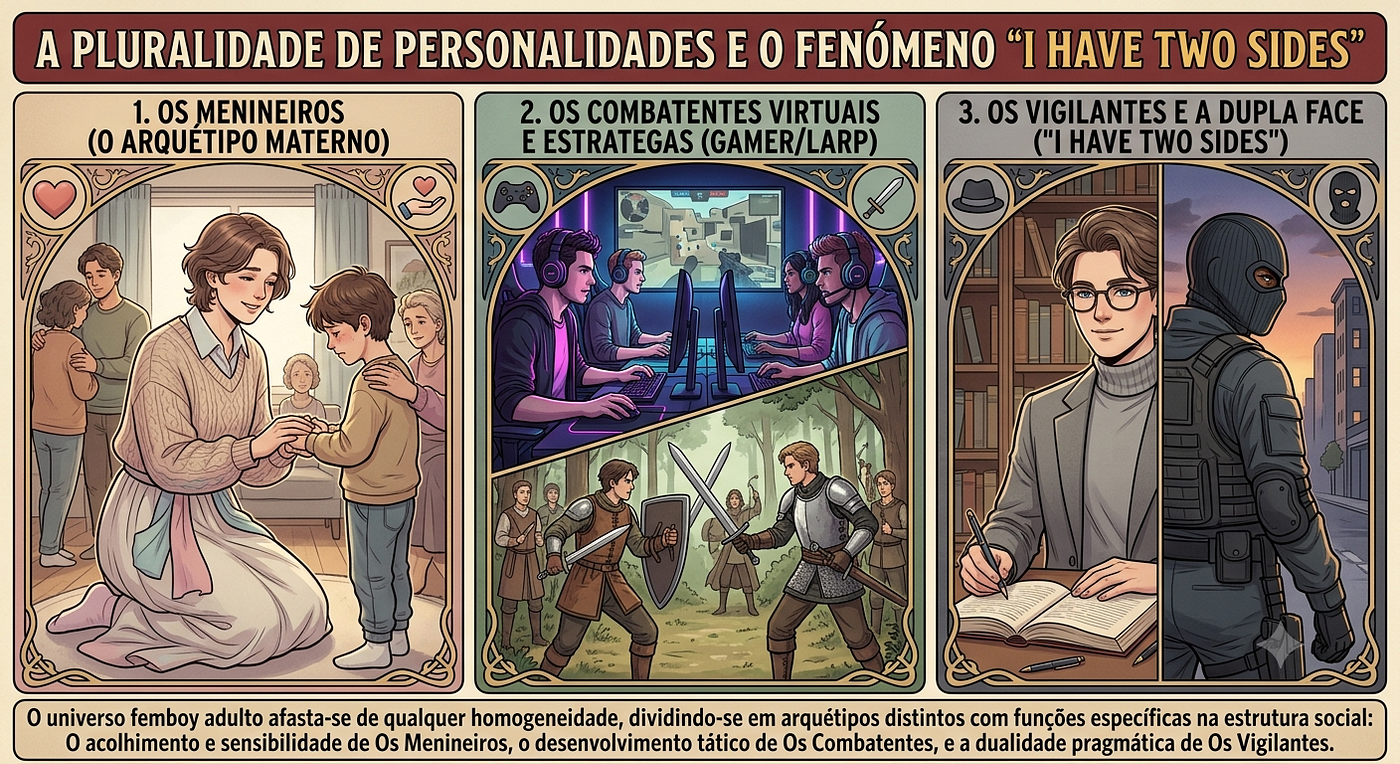 A Pluralidade de Personalidades e o Fenómeno “I Have Two Sides”