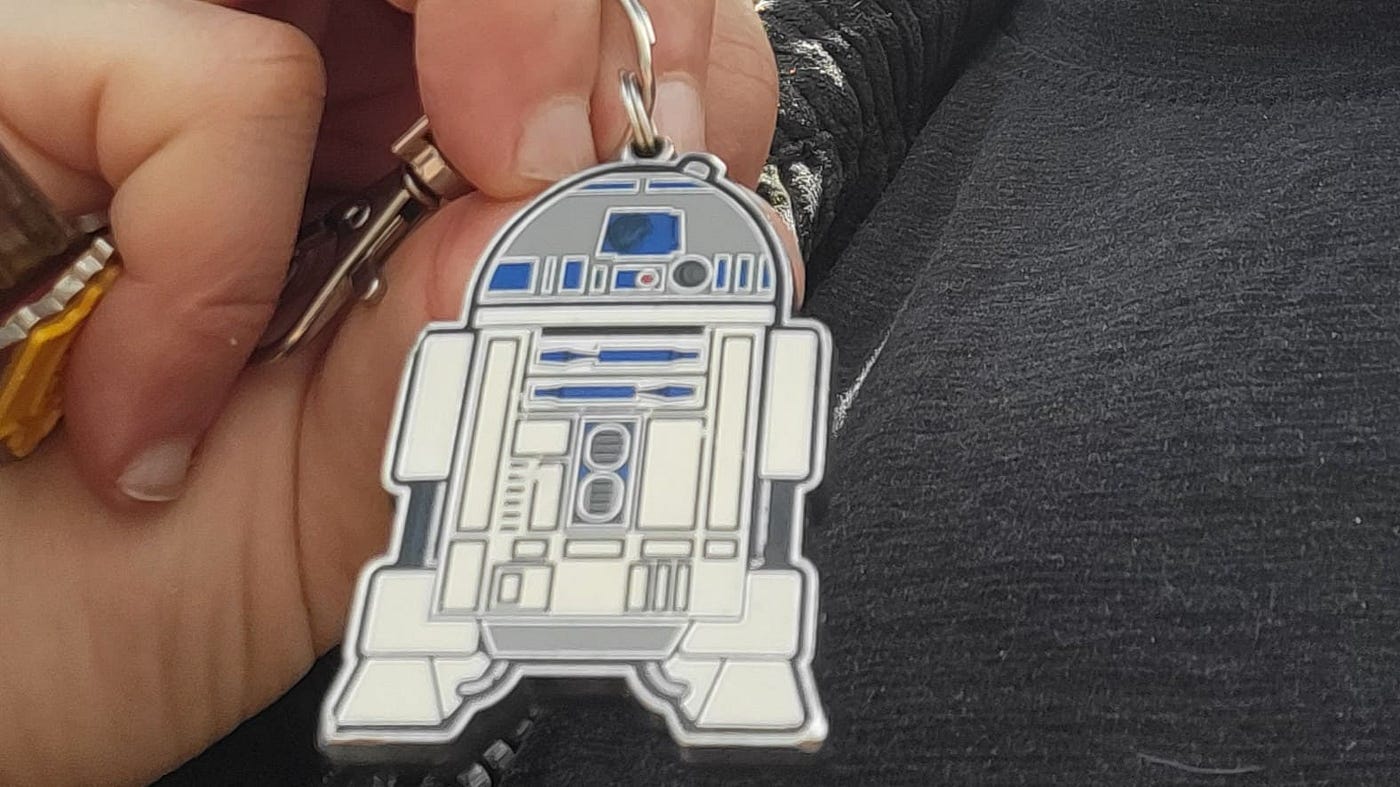 No Robots, No Blockchain, Just an R2D2 Keychain