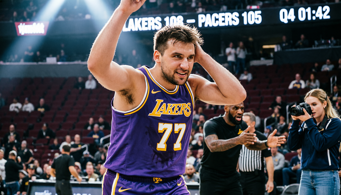 After win over Pacers, Luka Dončić first to average 40 points over 6 road games since Michael…