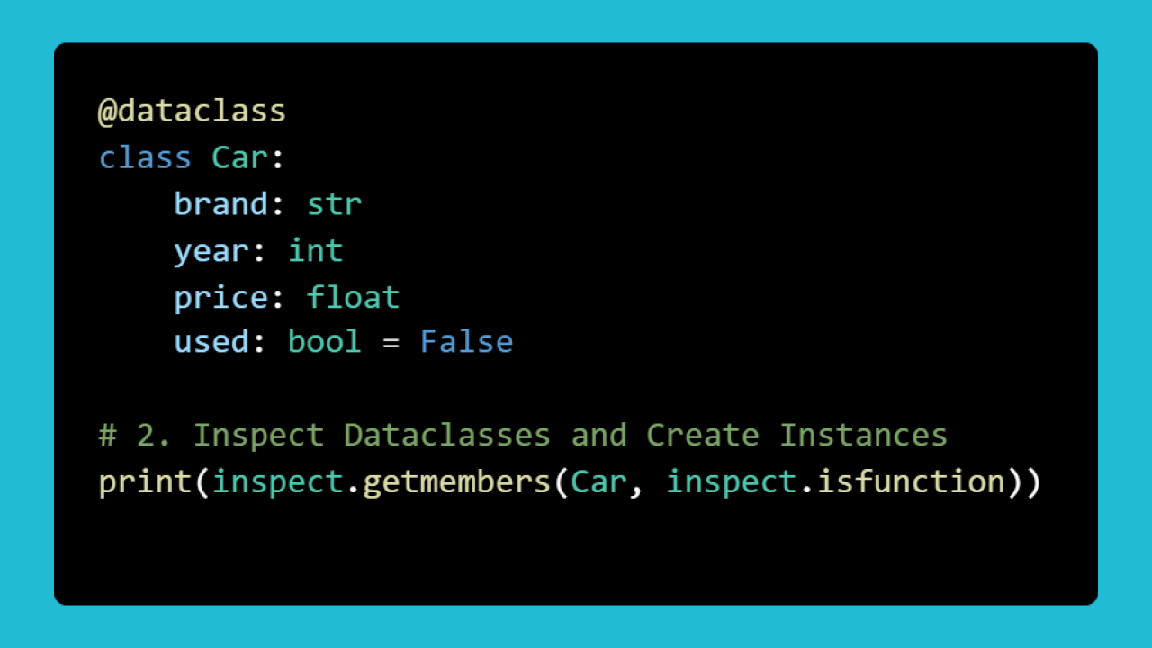 Be Gone Boilerplate Code! Master Dataclasses in Python | by Eirik Berge,  PhD | Towards Data Science