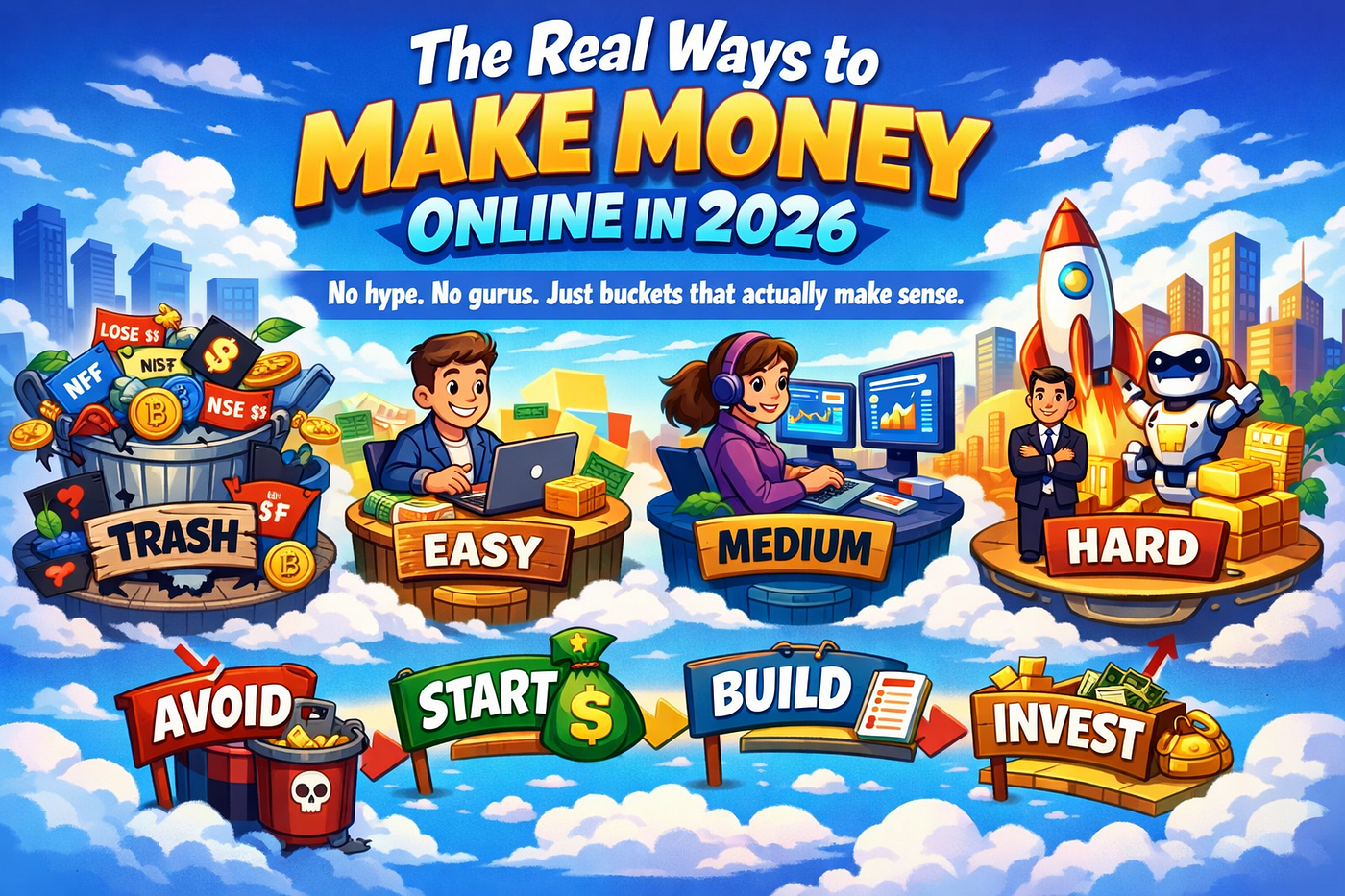 The Real Ways to Make Money Online in 2026 | by Esha | Write A Catalyst |  Jan, 2026 | Medium