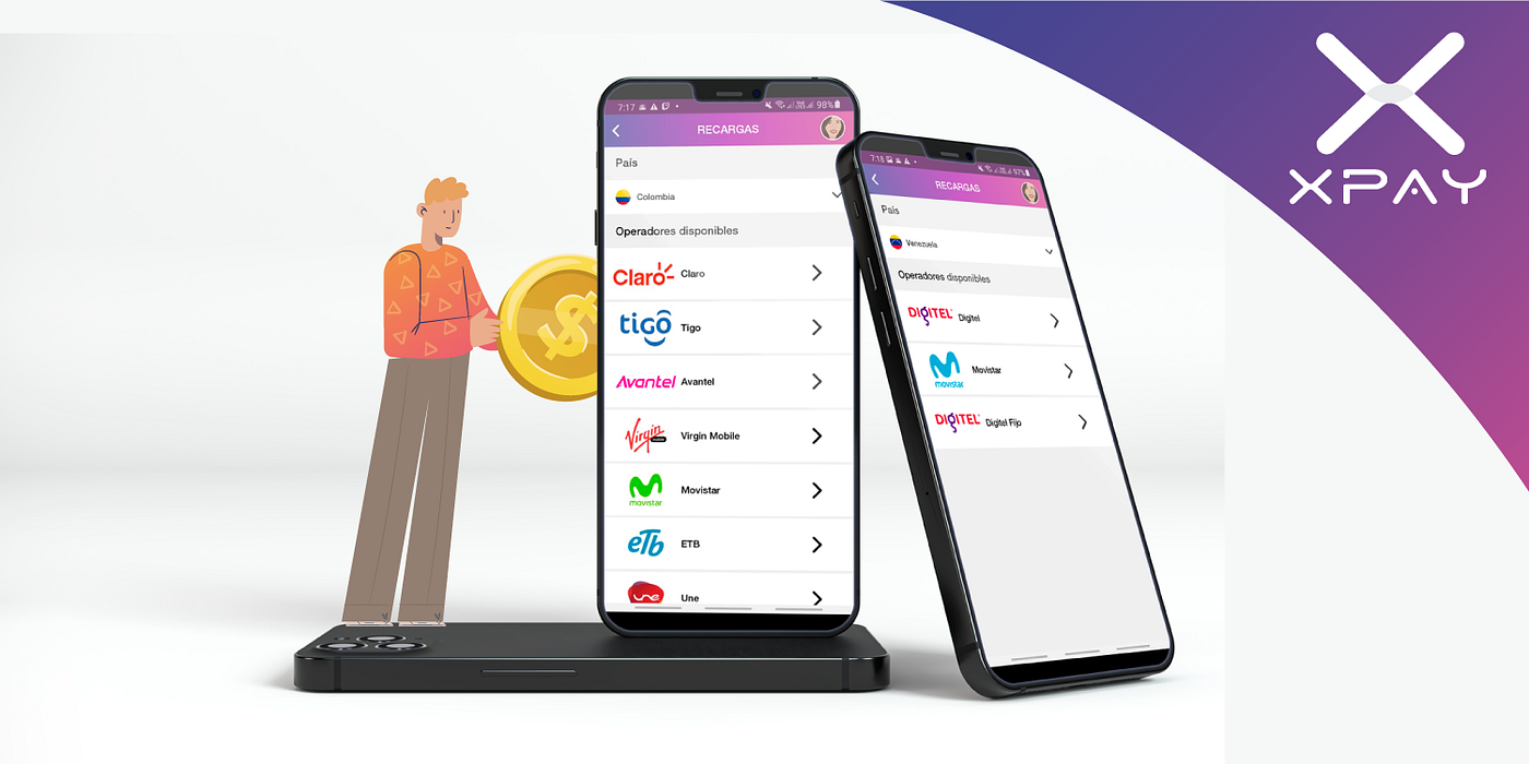 Recargar tu teléfono en Xpay es posible | by Anaibeth M. H. | Xpay | Medium