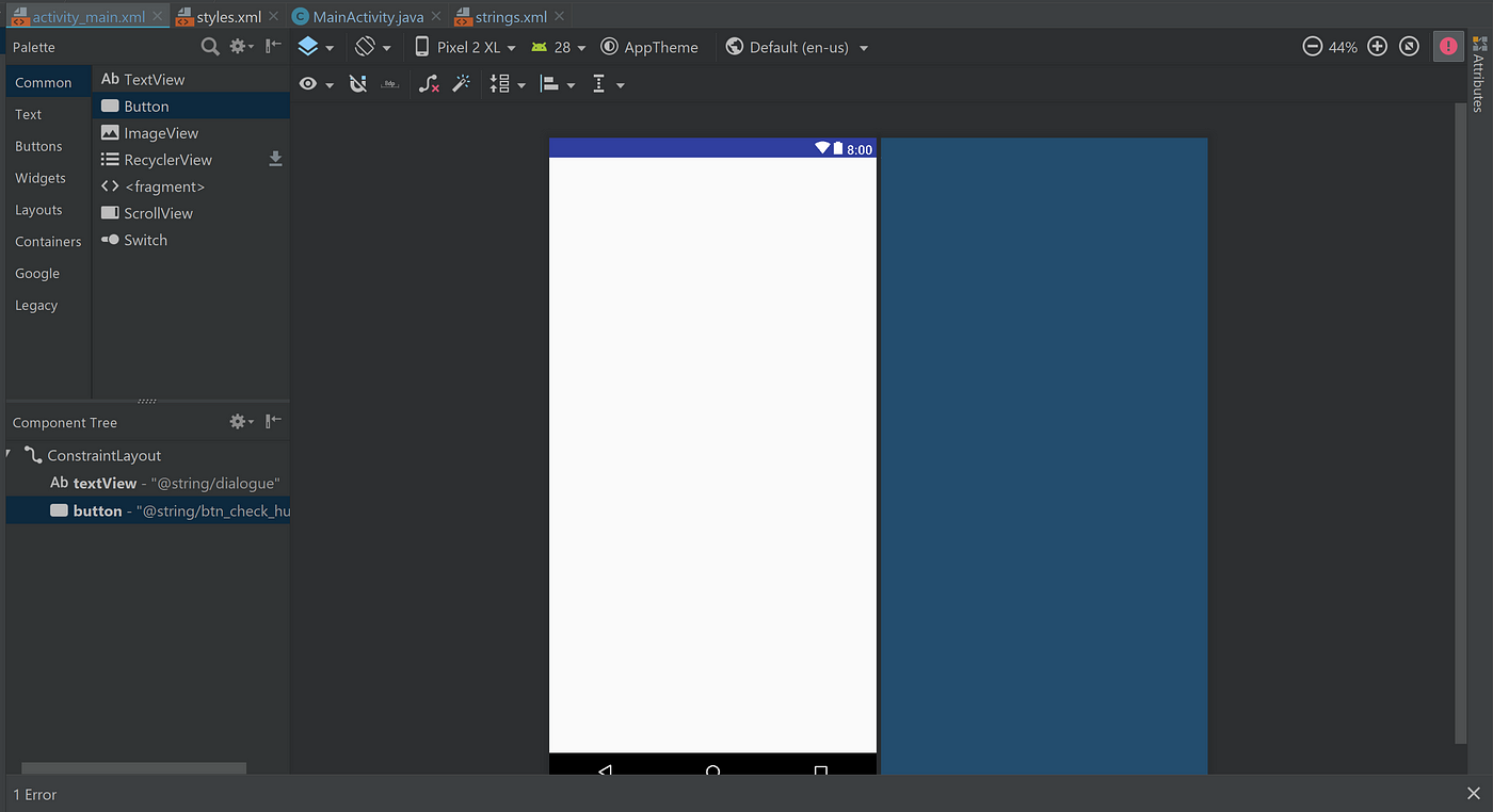 How to fix annoying Android Studio  bug not showing preview for XML  layouts? | by Prasannajeet Pani | Android Nuggets | Medium