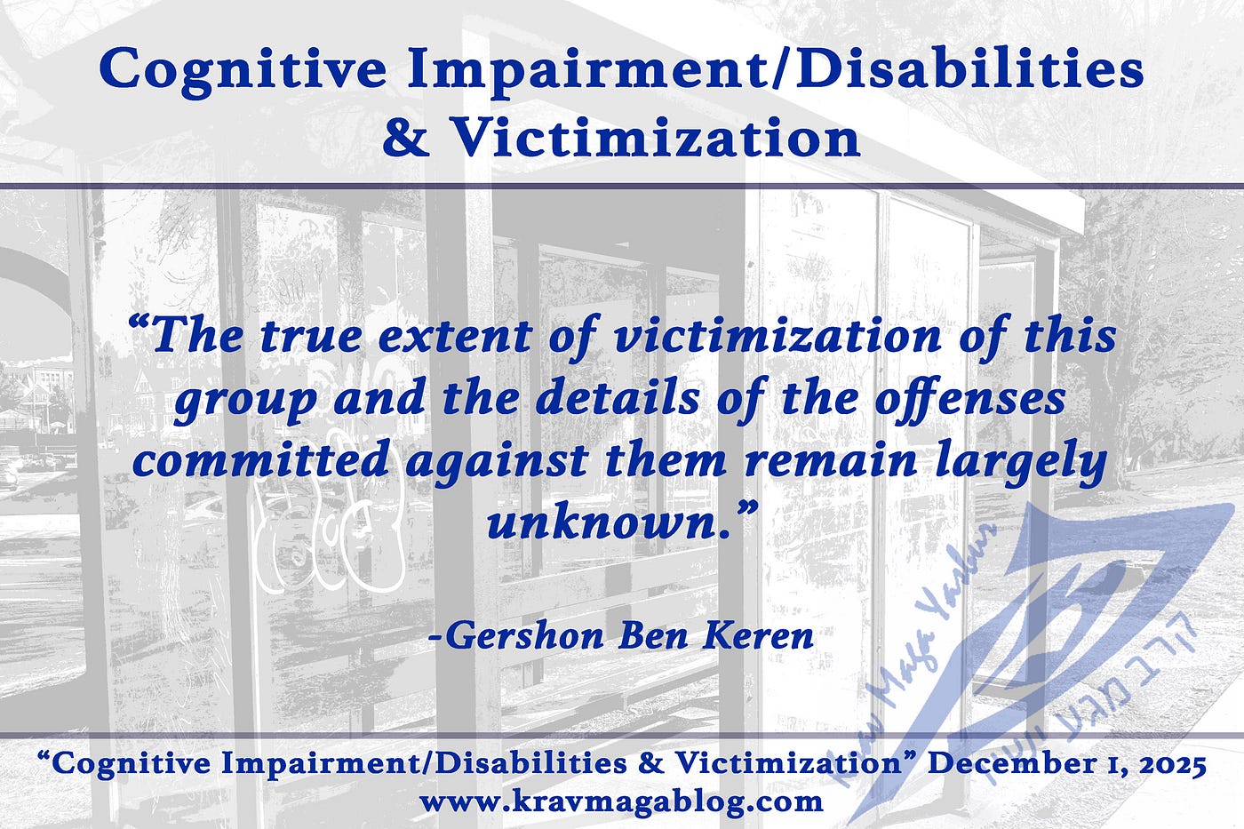 Cognitive Disabilities & Victimization