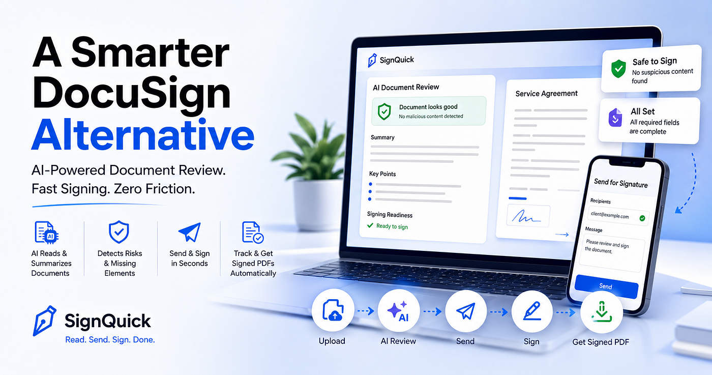 I Wanted a Cheaper DocuSign Alternative. Then I Realized E-Signatures Were Only Half the Problem
