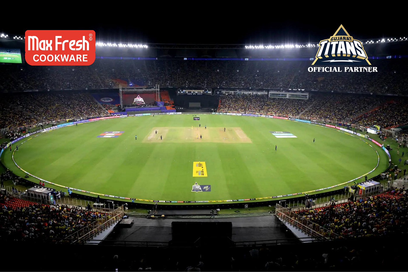 MaxFresh Cookware Becomes Official Partner of Gujarat Titans
