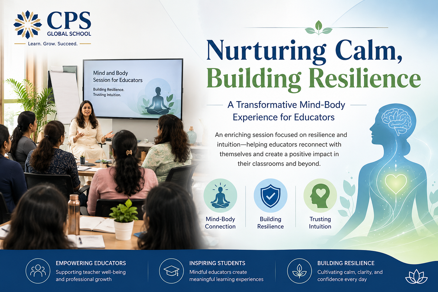 Nurturing Calm, Building Resilience: A Transformative Mind-Body Experience for Educators